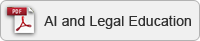 AI and Legal Education